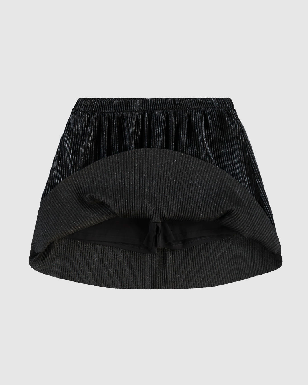 Saia Menina Rodada Em Tecido Plissado Malwee Kids - Imagem 8