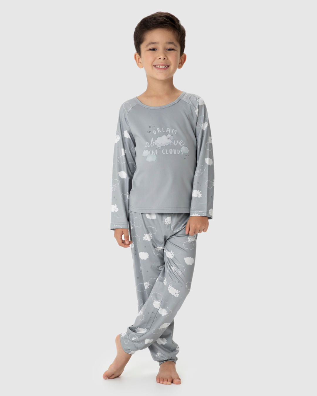 Pijama Infantil Unissex Dream Above The Clouds Malwee Kids - Imagem 45